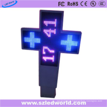 P20 Outdoor Double Side Cross Pharmacy Sign LED